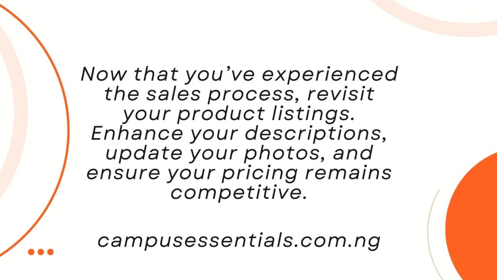 now you made a sale-Campus Essentials